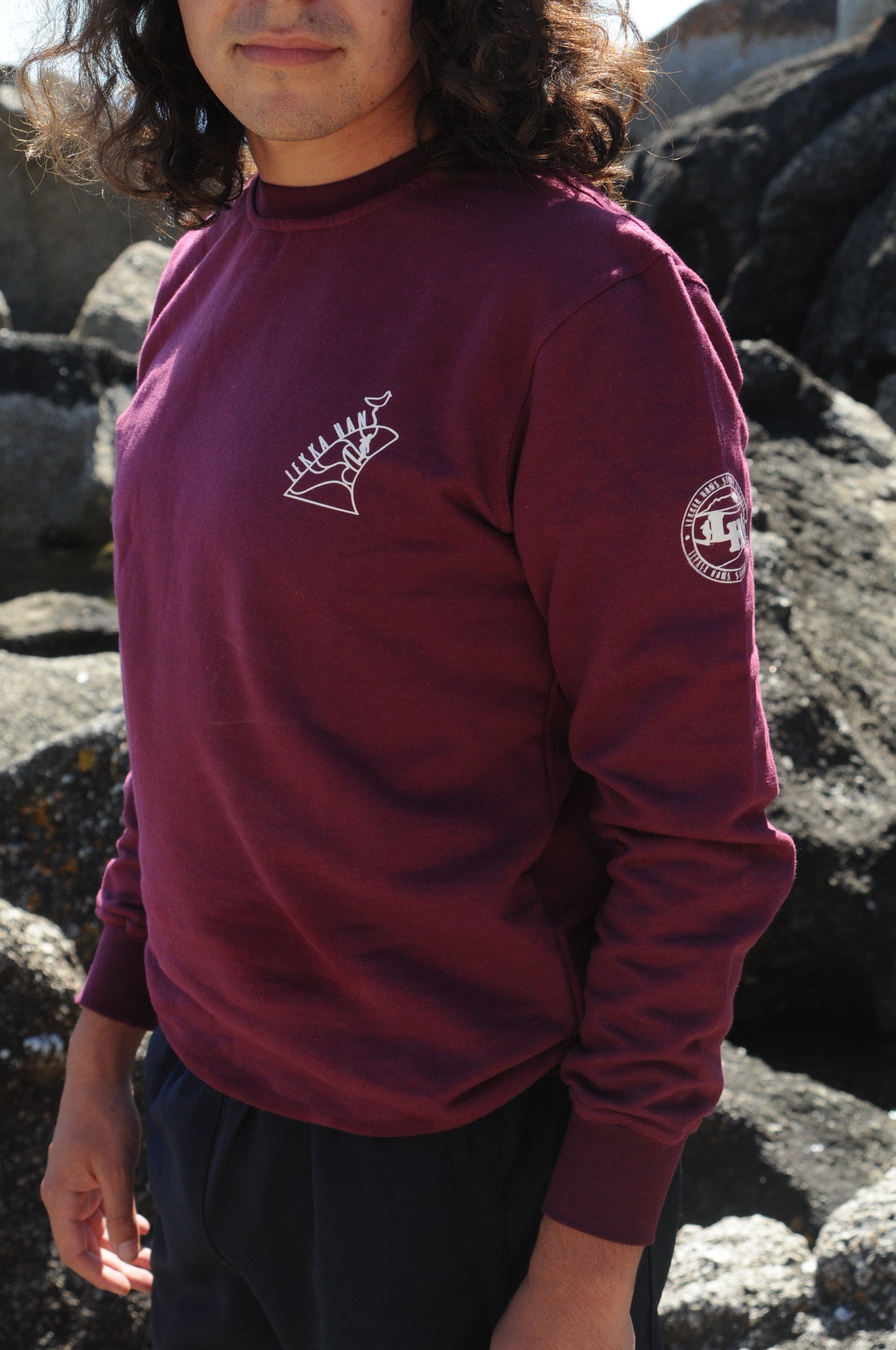 Adventure Crewneck - Maroon
