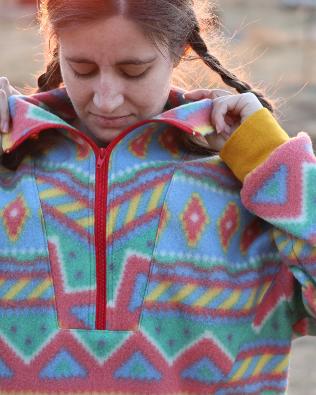 DARKER VERSION - The "Joseph's Dreamcoat" Polar Fleece