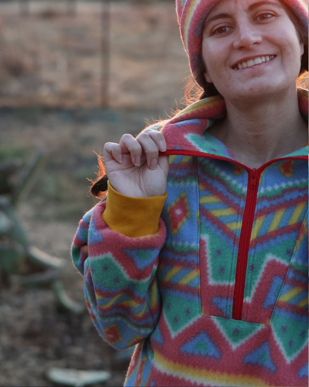 DARKER VERSION - The "Joseph's Dreamcoat" Polar Fleece