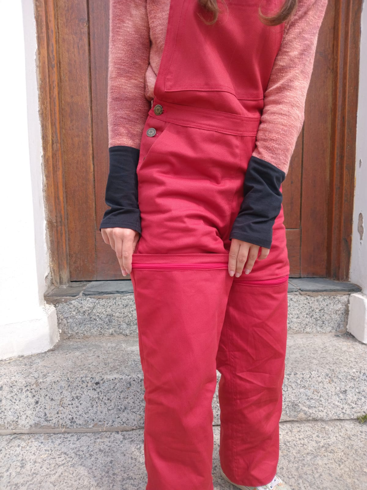 Custom Dungaree with Zipper - R1500
