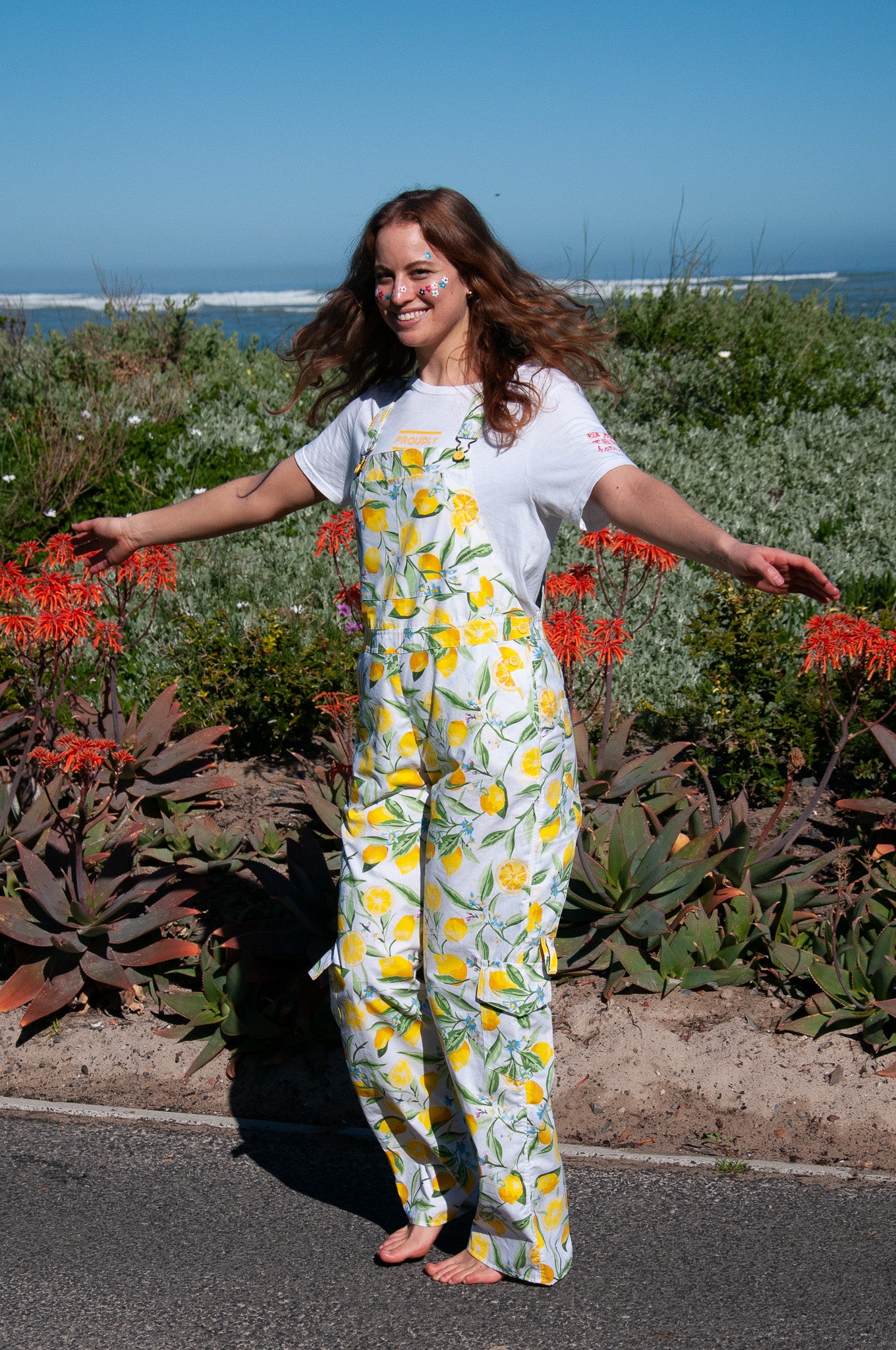 Lemon Dungaree - Ladies Fit