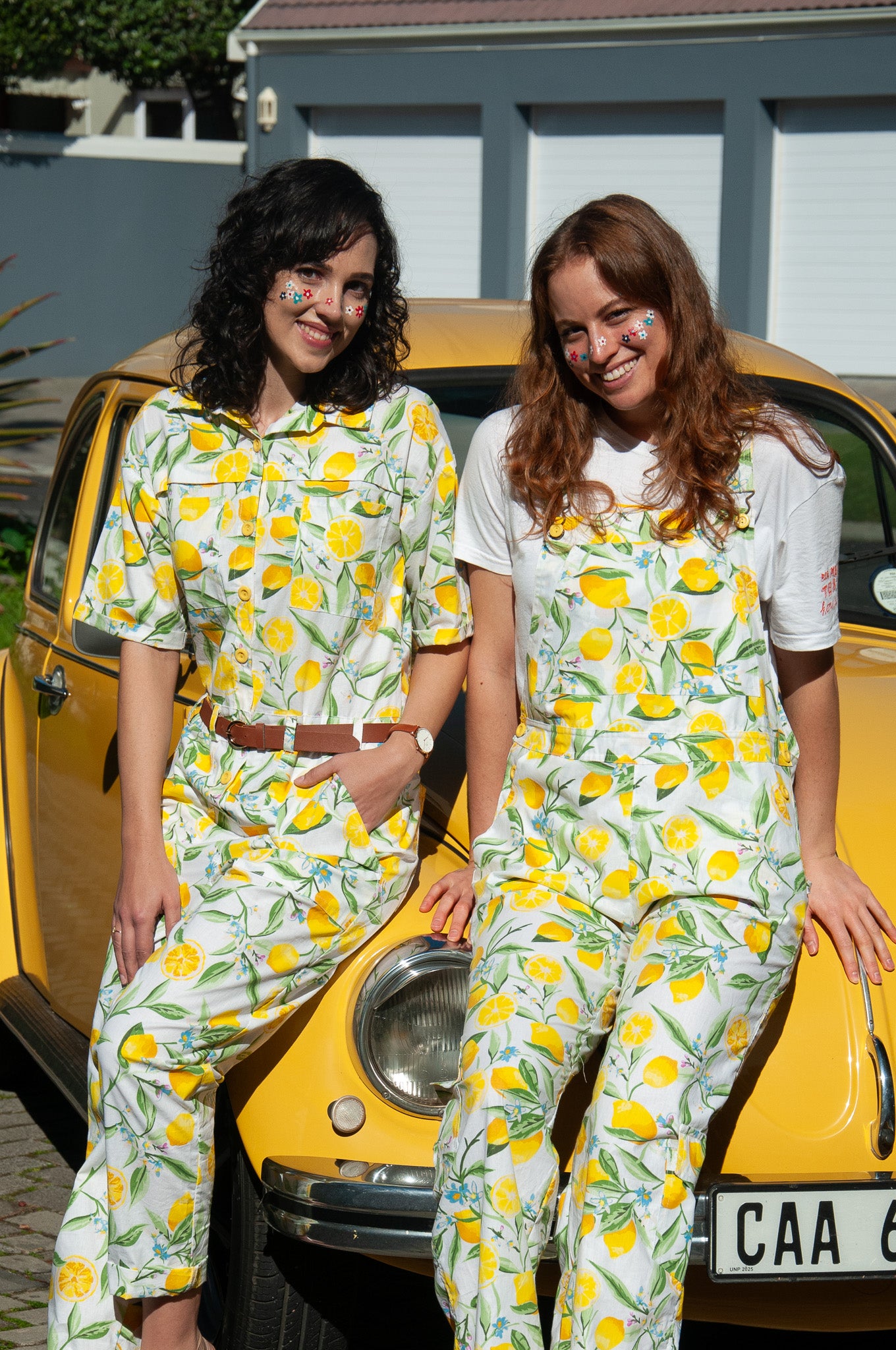 Lemon Dungaree - Ladies Fit