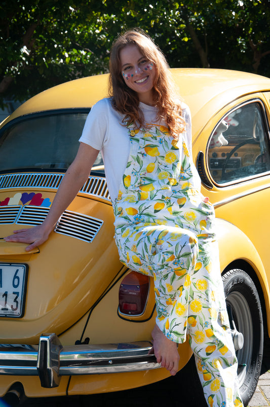 Lemon Dungaree - Ladies Fit