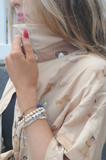 Beachy Ladies Collar Shirt - Light Brown