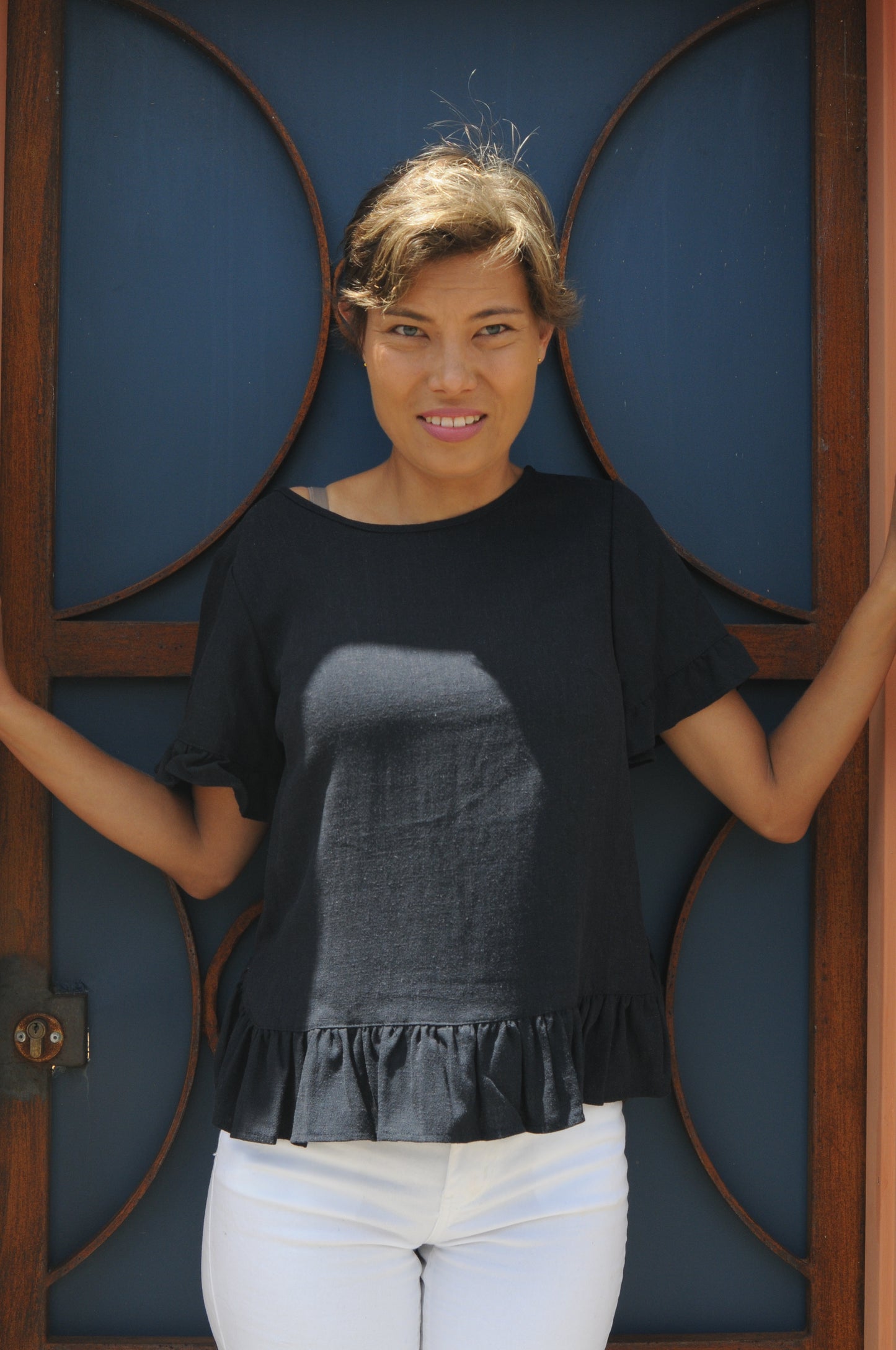 "Die Juffrou Toppie" -  Navy