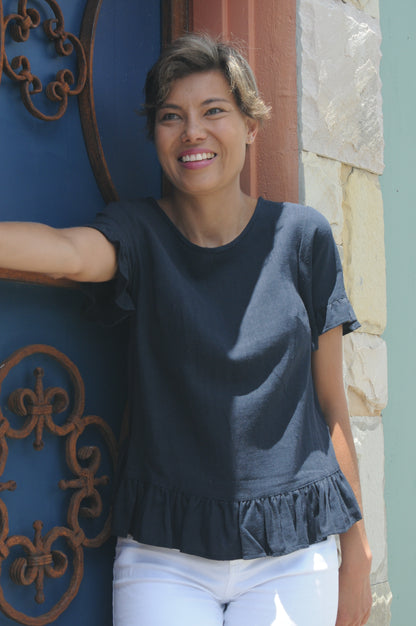 "Die Juffrou Toppie" -  Navy