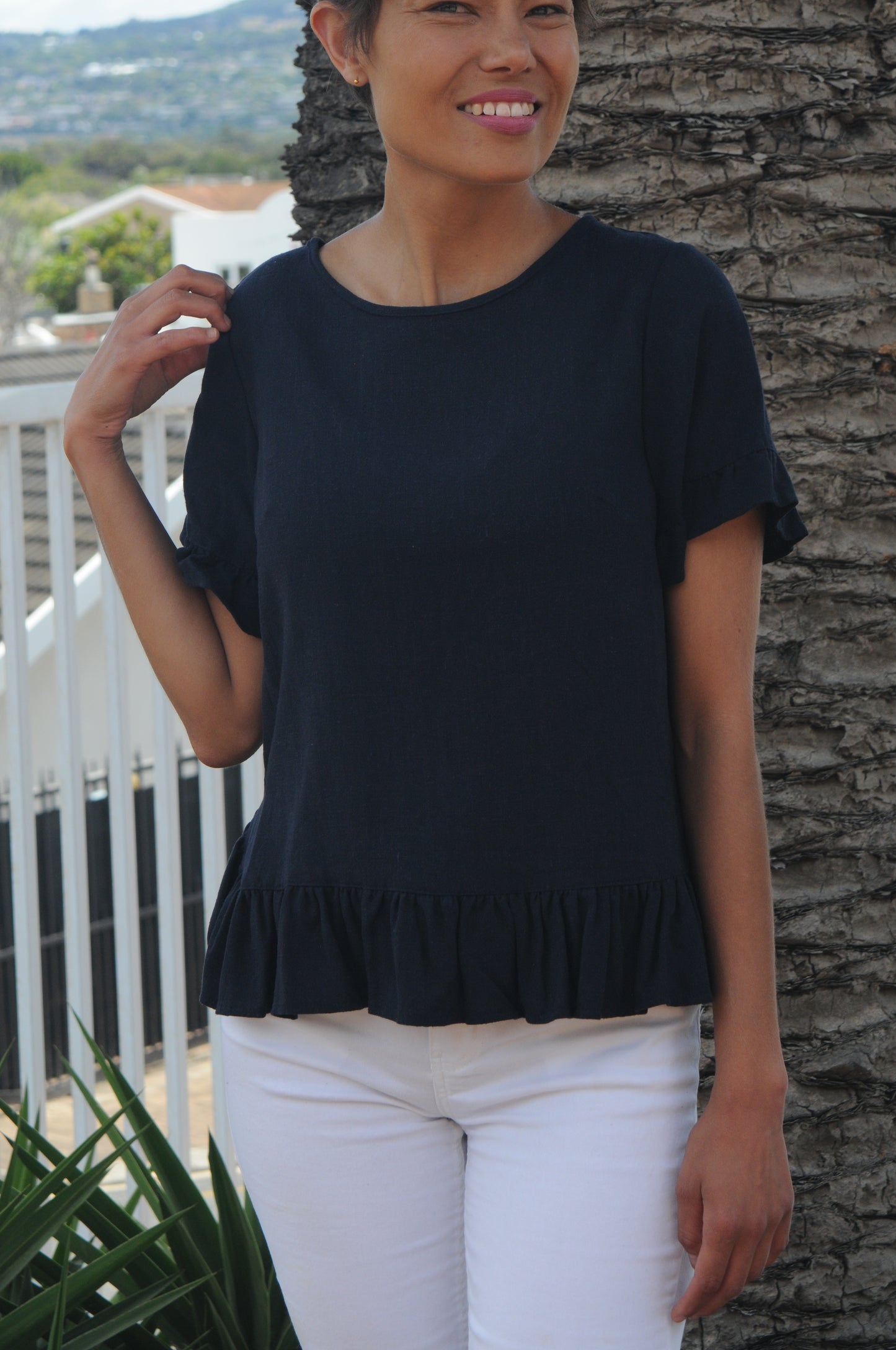 "Die Juffrou Toppie" -  Navy