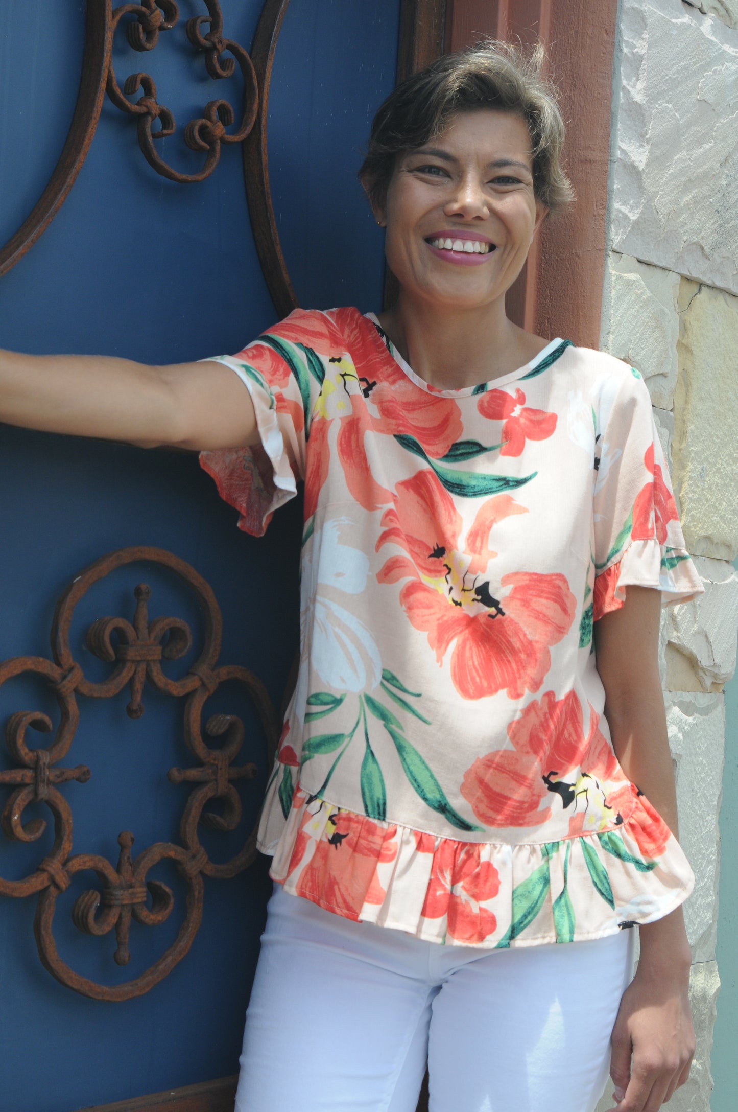 "Die Juffrou Toppie" -  Floral Sample