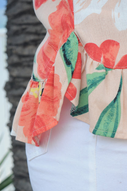 "Die Juffrou Toppie" -  Floral Sample