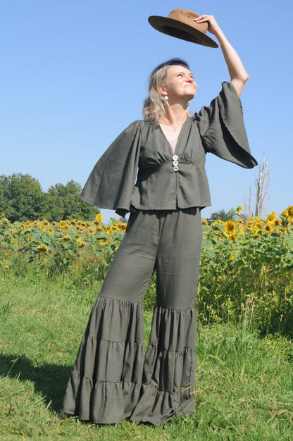 Bohemian Pants: Olive