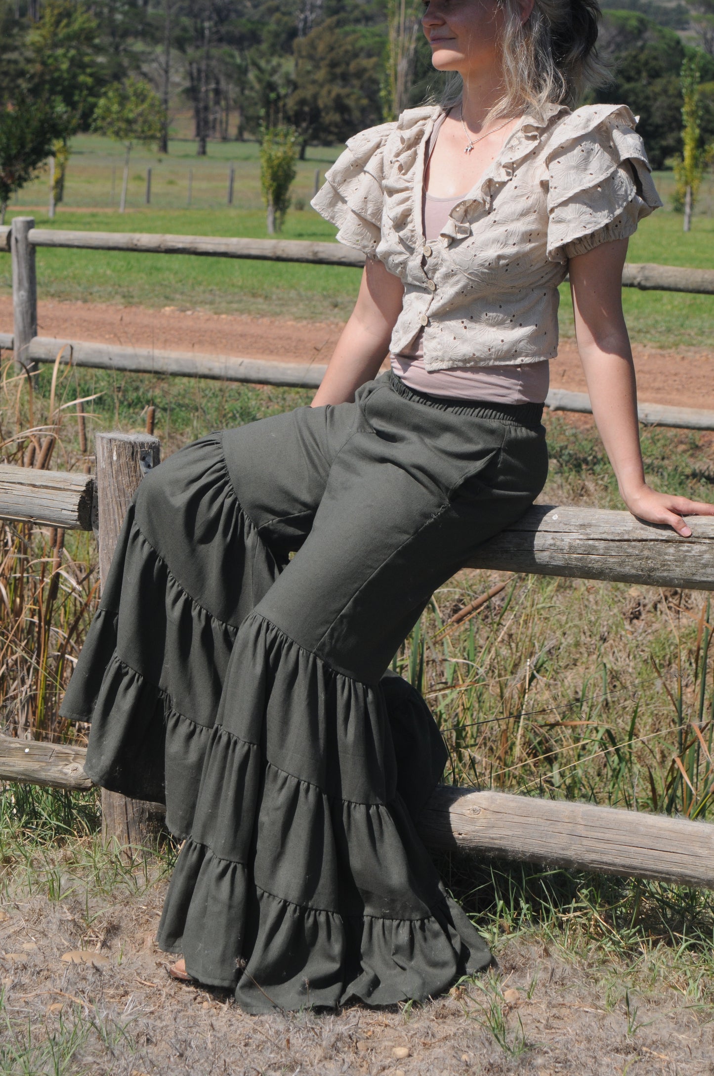 Bohemian Pants: Olive