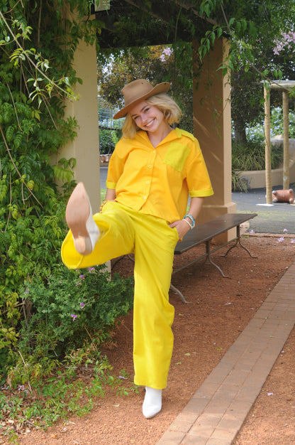 Sunny Side Up - Wide Leg Pants☀️