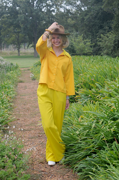 Sunny Side Up - Wide Leg Pants☀️