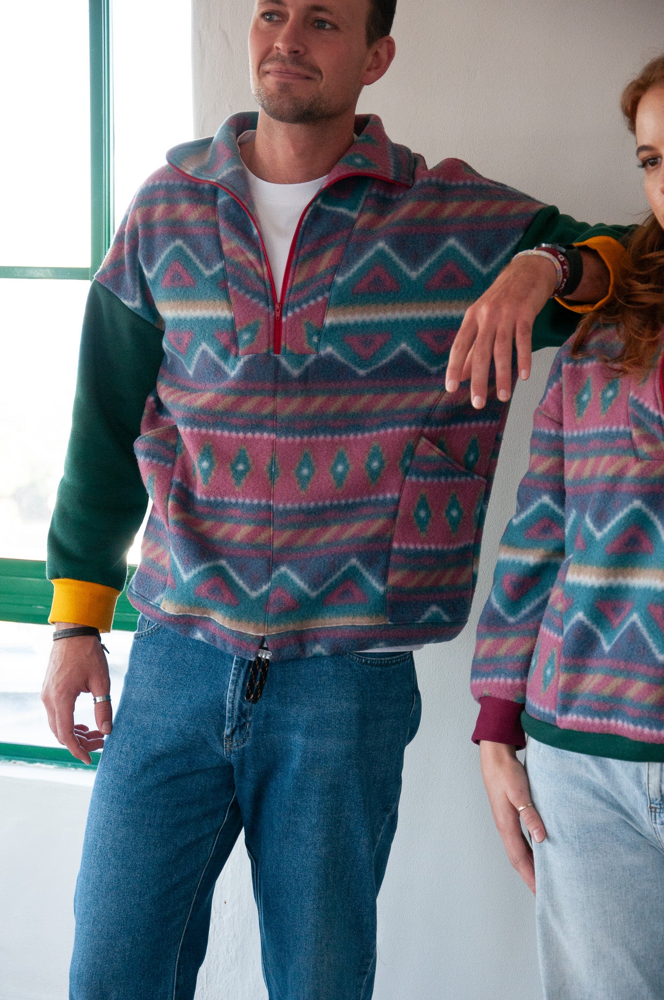 The "Joseph's Dreamcoat" Polar Fleece - LAST Large