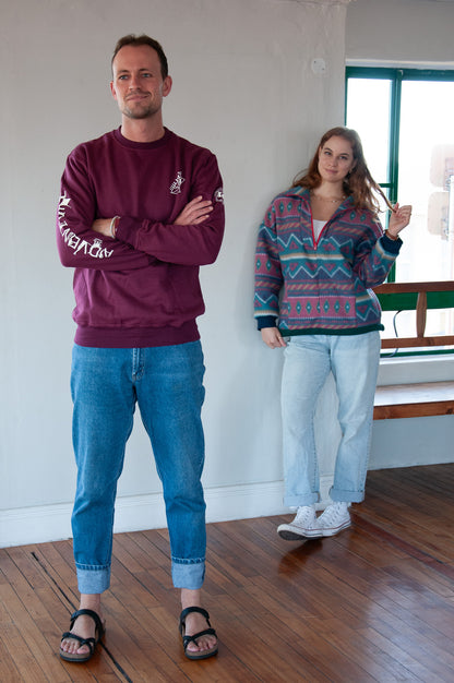 Adventure Crewneck - Maroon