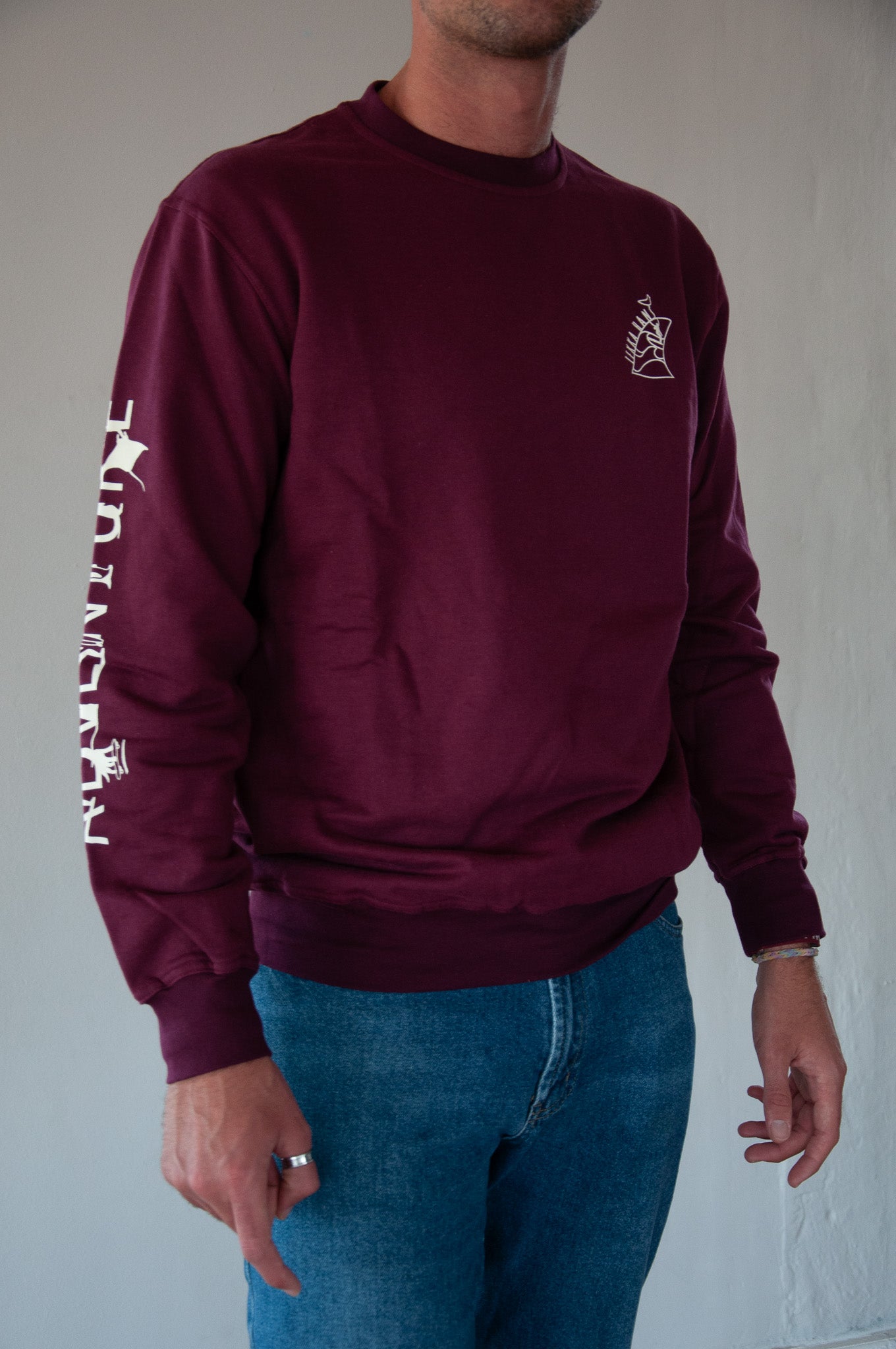 Adventure Crewneck - Maroon