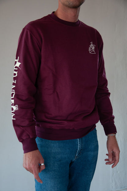 Adventure Crewneck - Maroon
