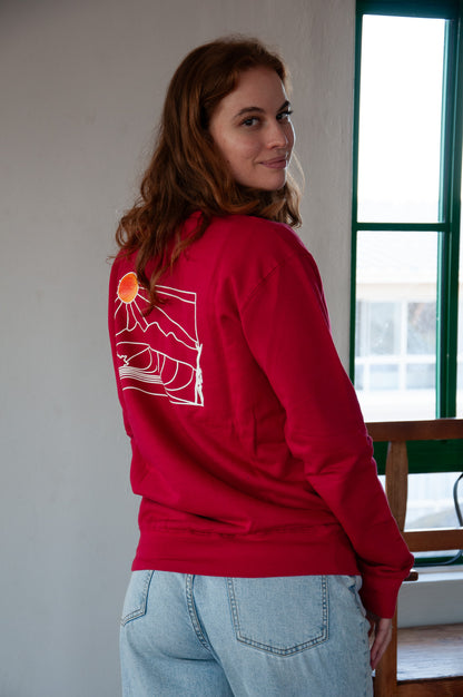 Oh! My Griet Crewneck - Red