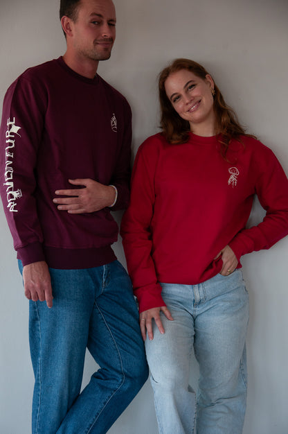 Oh! My Griet Crewneck - Red
