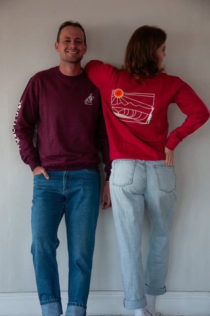 Oh! My Griet Crewneck - Red