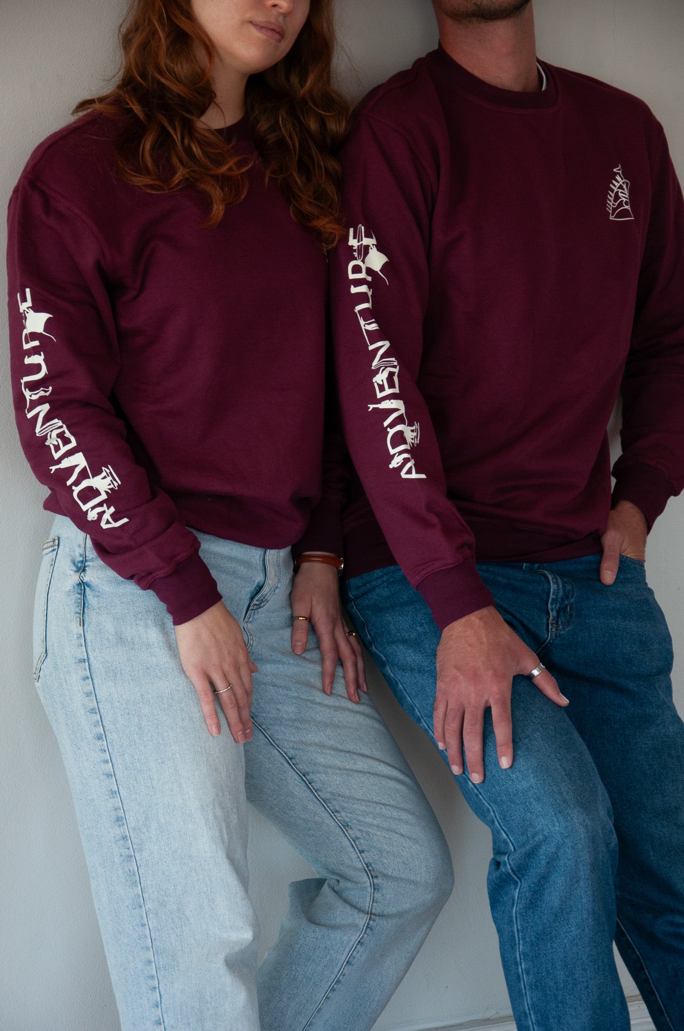 Adventure Crewneck - Maroon