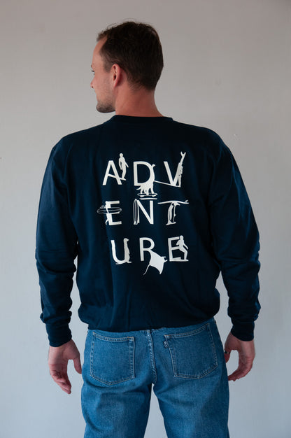 Adventure Crewneck - Navy