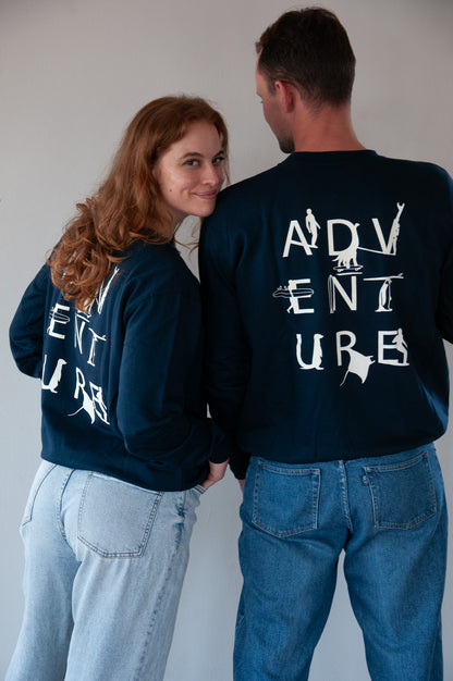 Adventure Crewneck - Navy