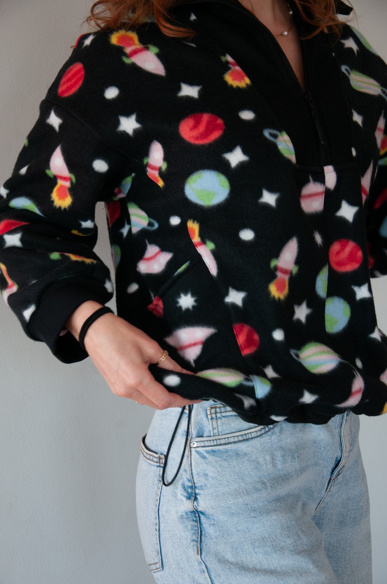 Galaxy Polar Fleece Top