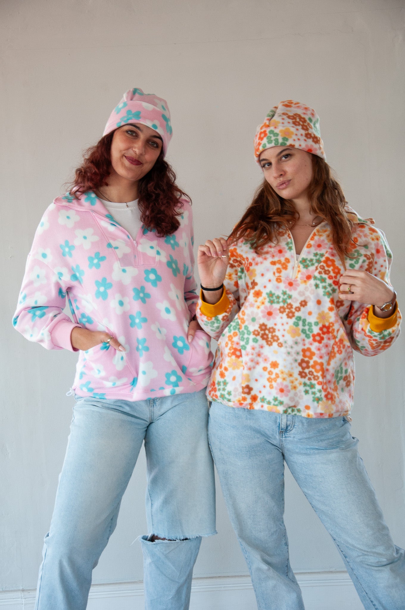 Fun Floral Polar Fleece