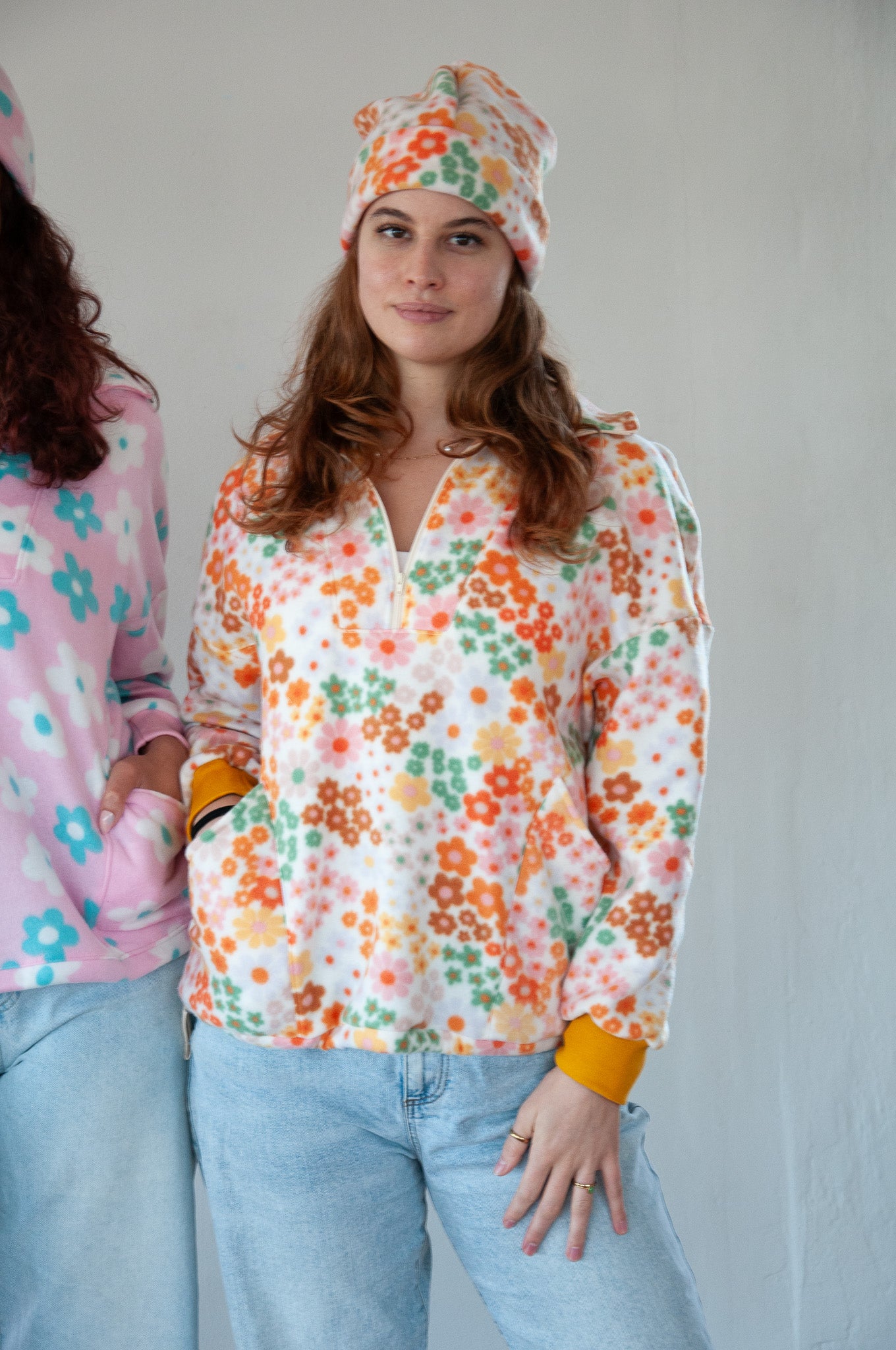 Fun Floral Polar Fleece