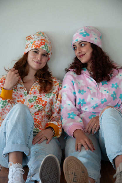 Fun Floral Polar Fleece