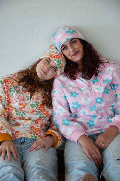 Fun Floral Polar Fleece
