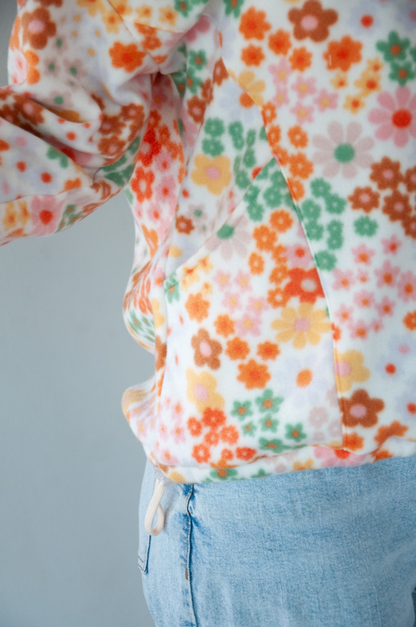 Fun Floral Polar Fleece