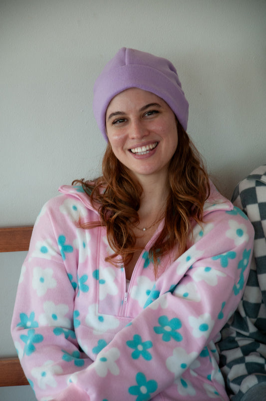 Purple Beanie