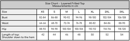 Layered Frilled Blouse