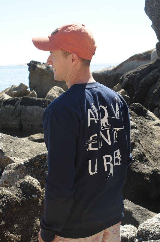 Adventure Crewneck - Navy