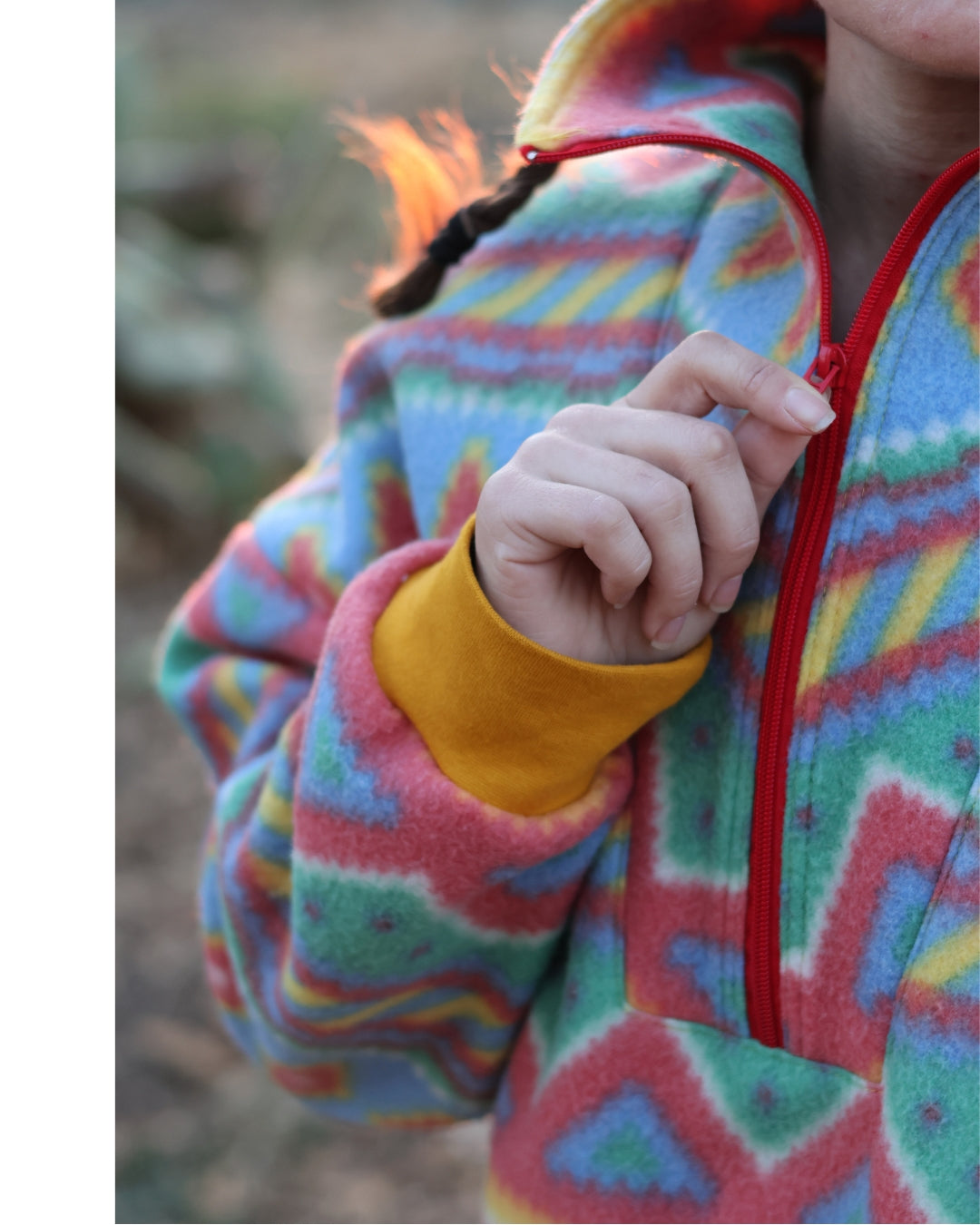 DARKER VERSION - The "Joseph's Dreamcoat" Polar Fleece
