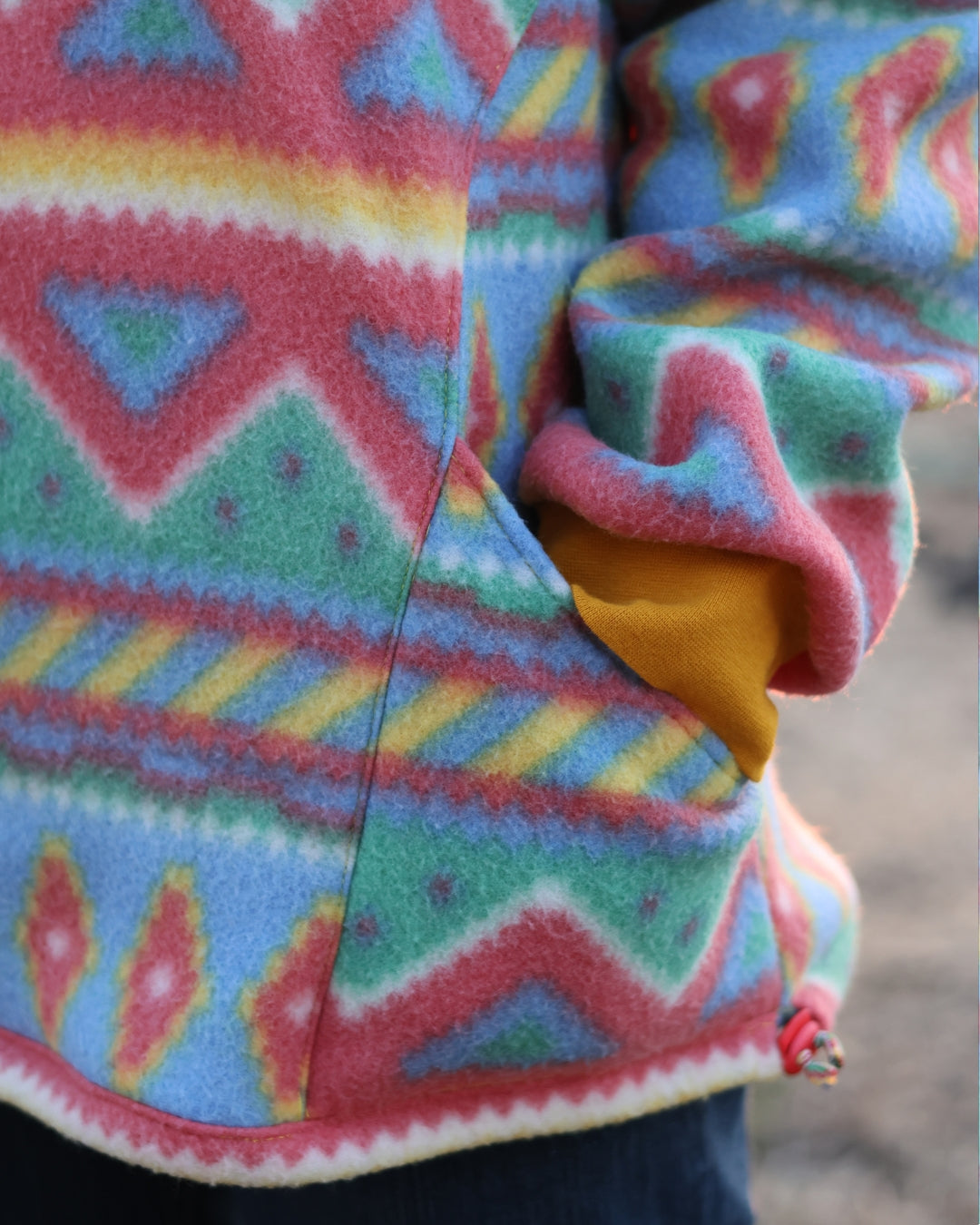 DARKER VERSION - The "Joseph's Dreamcoat" Polar Fleece
